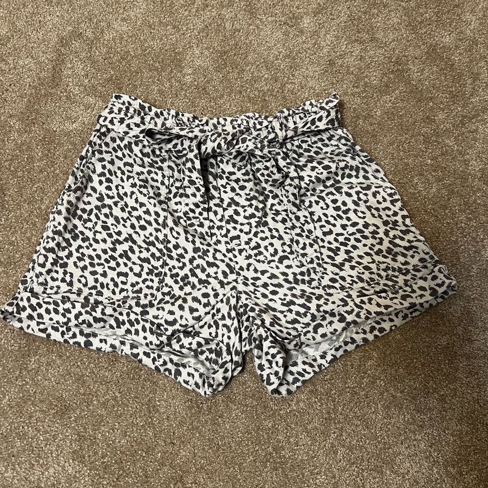 Leopard Print Women's Shorts